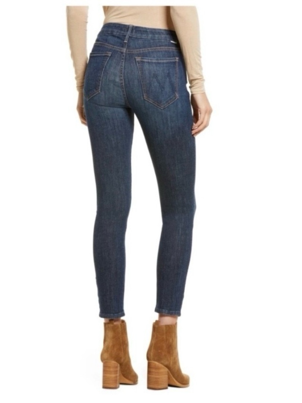 MOTHER The Looker Crop Jeans Size 25